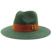 Summer straw hat 2025 new treasure grass material jazz ladies straw hat outdoor travel sun protection beach sun hat