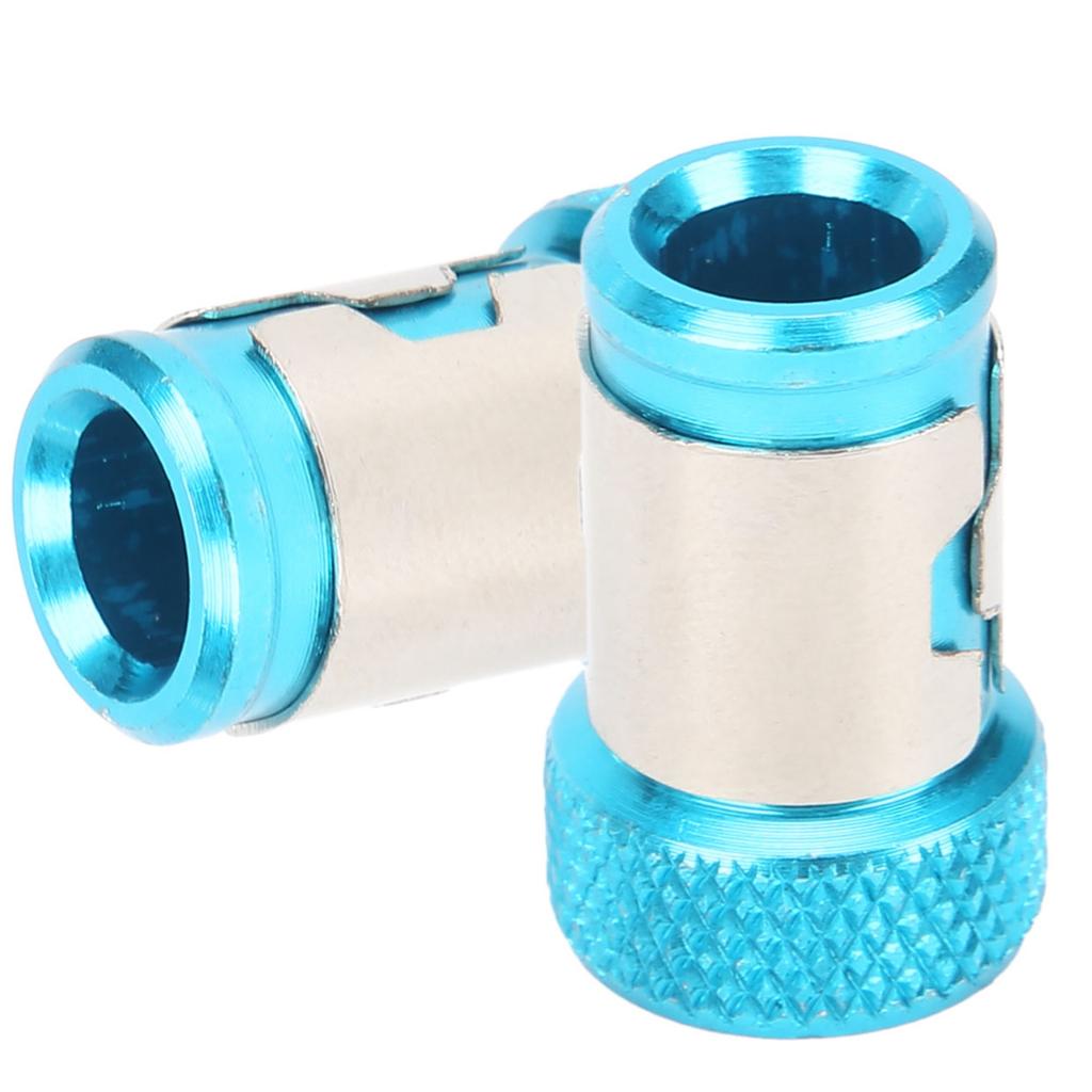 2Pcs Magnetizer Ring Universal Metric 1 4inch Magnetic Steel Screwdriver Bits AccessoriesLake Blue