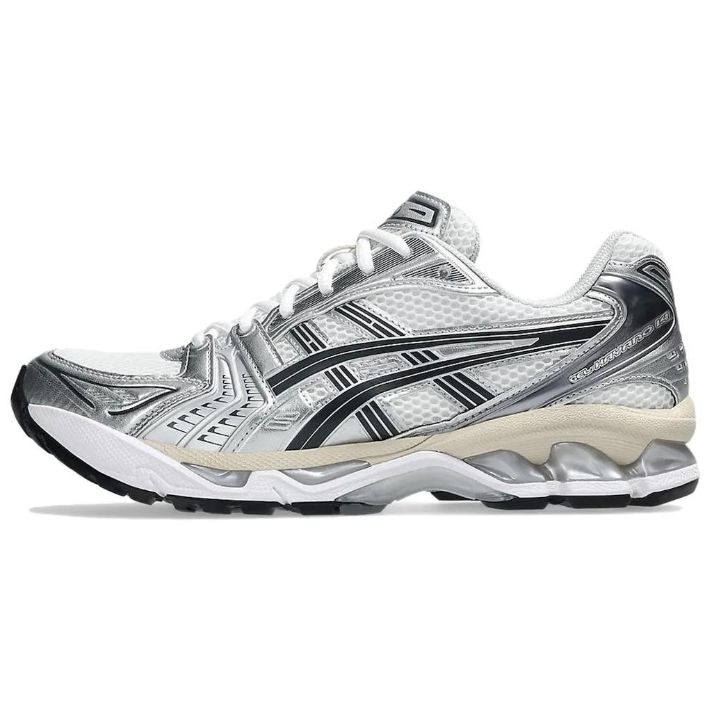 Asics Gel Kayano 14 Hvit Grafittgrå Unisex Sneakers Sølv 1203A537-110