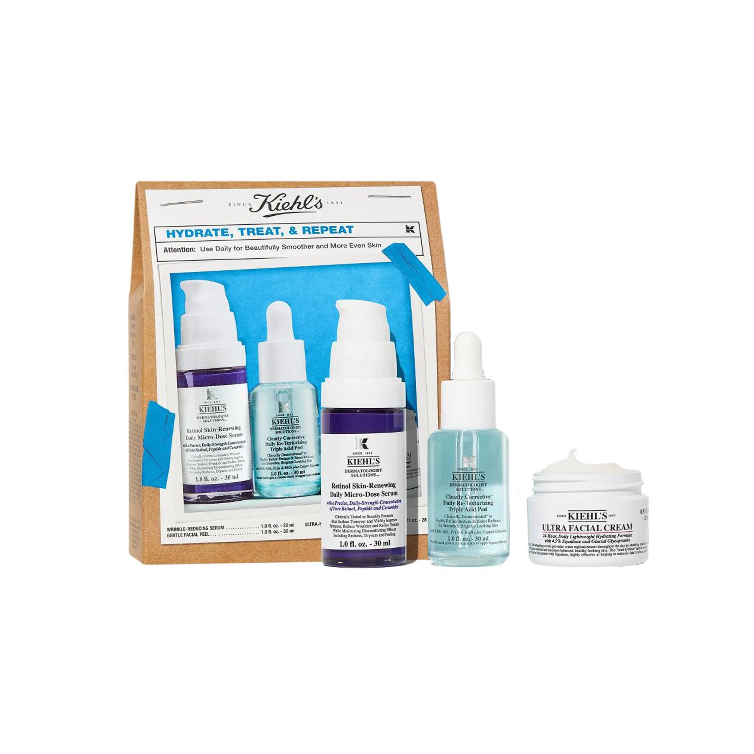 Kiehl s Essence Cream Skincare Sets Hydrating 28ml+30ml+30ml Three-Piece Set1