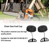 2PCS Black Gasoline Cap Replacement Oil Filler Cap Replacement for for STIHL MS017 018 180 170