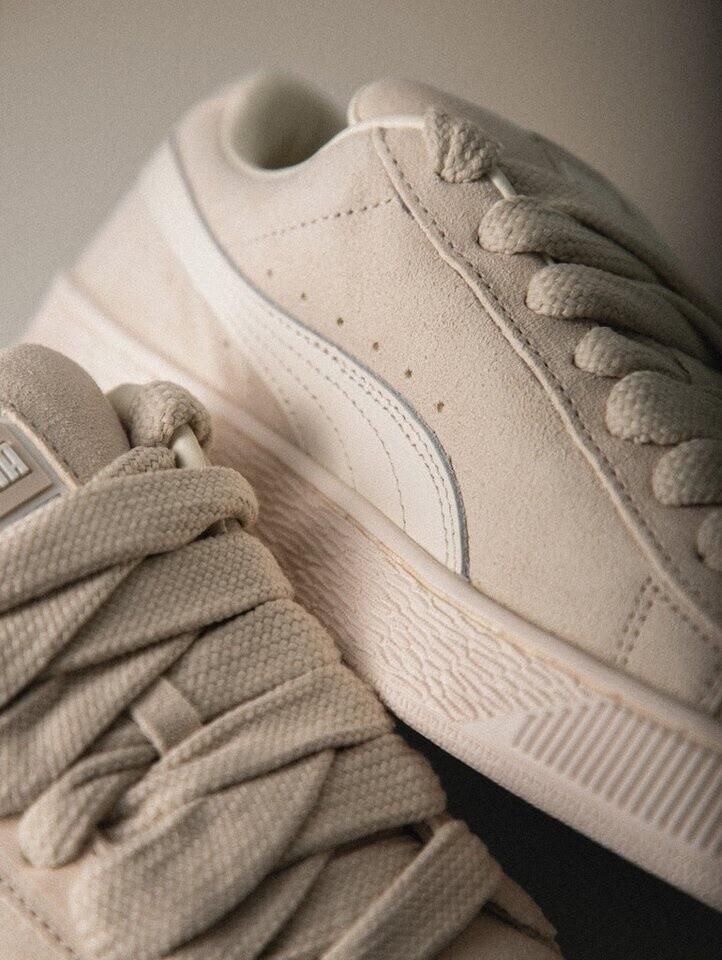 Кроссовки Puma Suede XL Unisex alpine snow/warm white