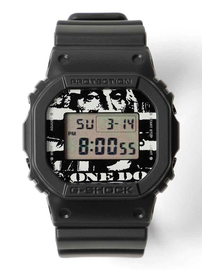 BEAMS KOUSUKE KAWAMURA X BEAMS T Special Edition DW Dollar Bill Black 11480709950 G-SHOCK 5600-E "1 Shredded" Men's Watch, -