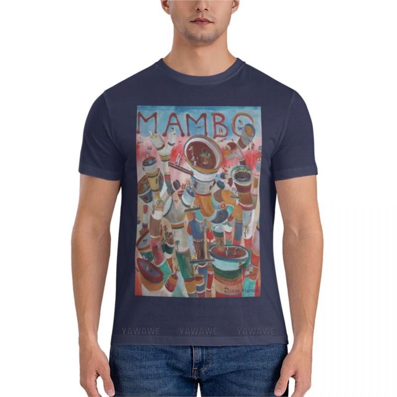 

Mambo Active T-Shirt new edition t shirt blank t shirts cotton top tees mens t-shirt 4XL