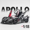 1:18 Apollo Evo Pagani Huayra Dinastia Automodell Spielzeug Metall Druckguss Türen zu öffnen Rückzieher Sportwagen Sammlung Spielzeug Geschenke