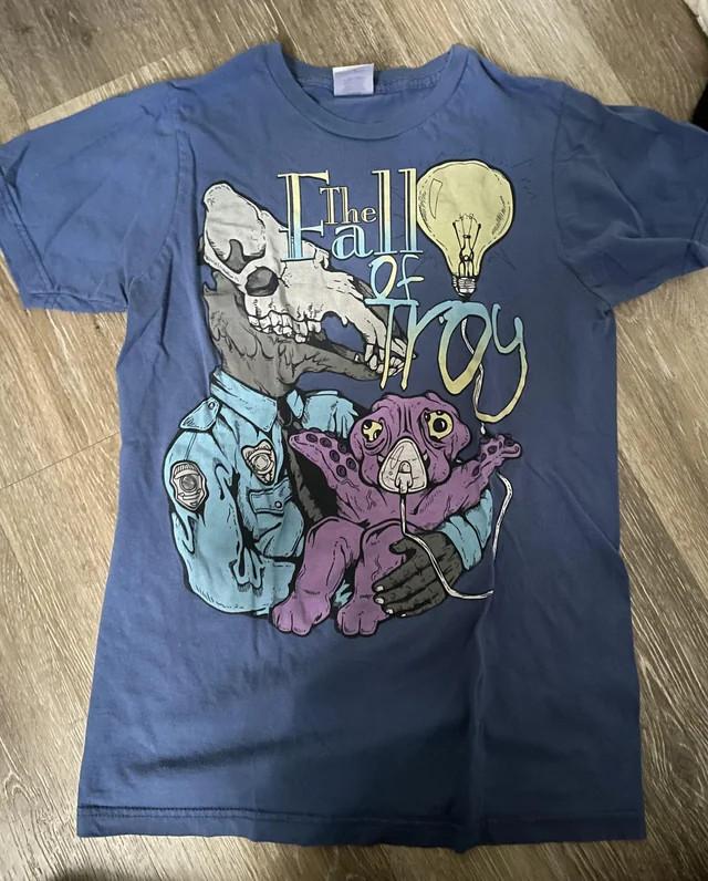 Vintage The Fall of Troy T-Shirt Tour Concert Full Size NI189 FREE SHIPPING Unisex T-Shirt XXXL