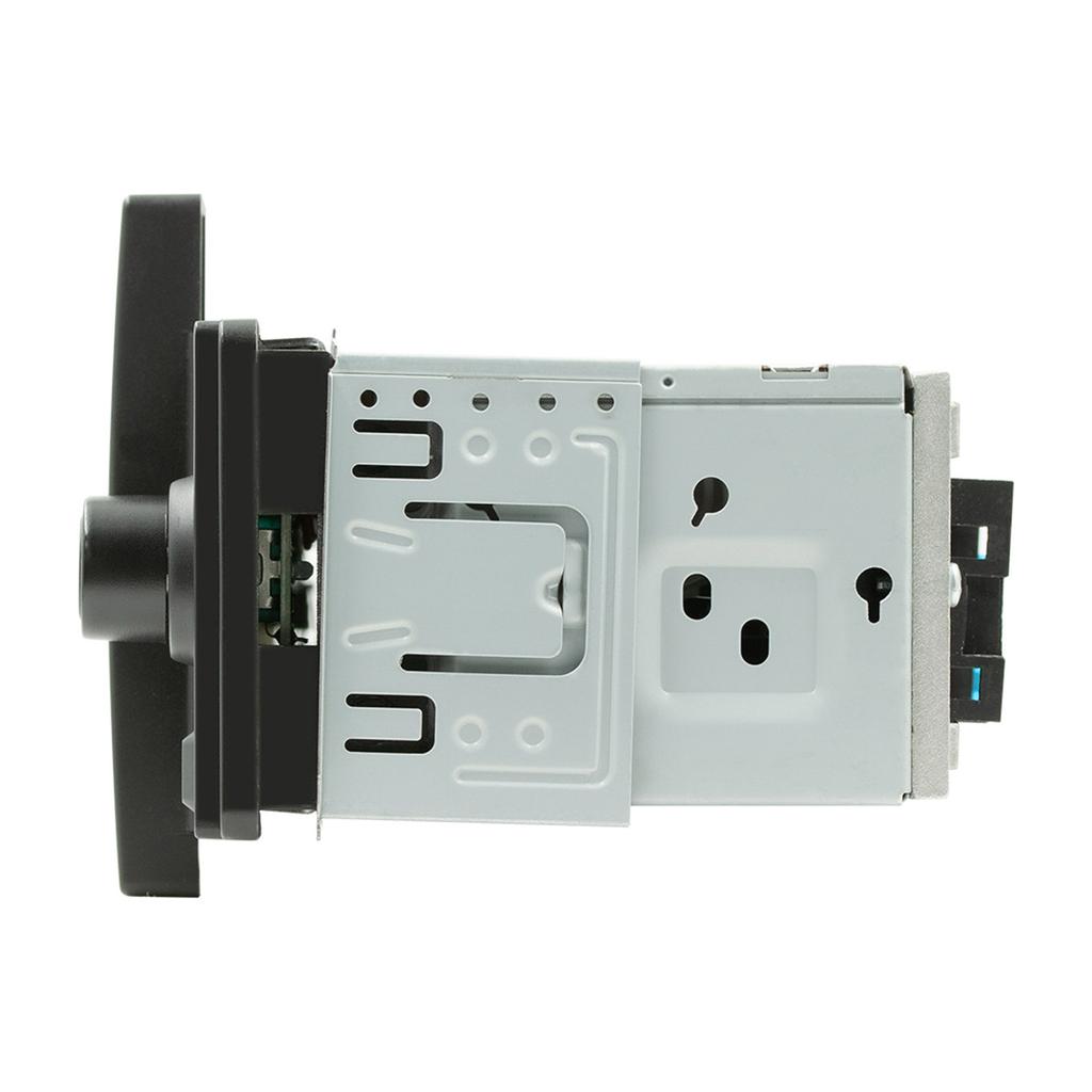 Single DIN Unit Receiver - In-Dash Car Stereo with 5" Multi-Color Touchscreen Display - Audio Video System