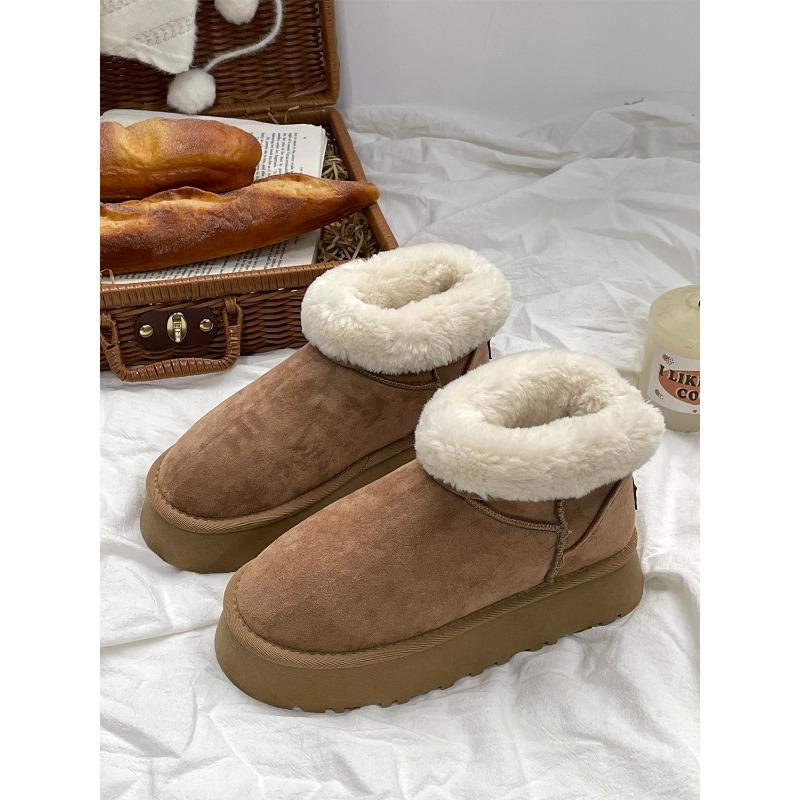New product hot sale winter new snow boots women's thick-soled cold-proof warm velvet cotton boots 3702