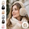 Lovely Bow Decor Plush Earmuffs Imitation Mink Fur Thermal Ear Muffs  Winter Outdoor