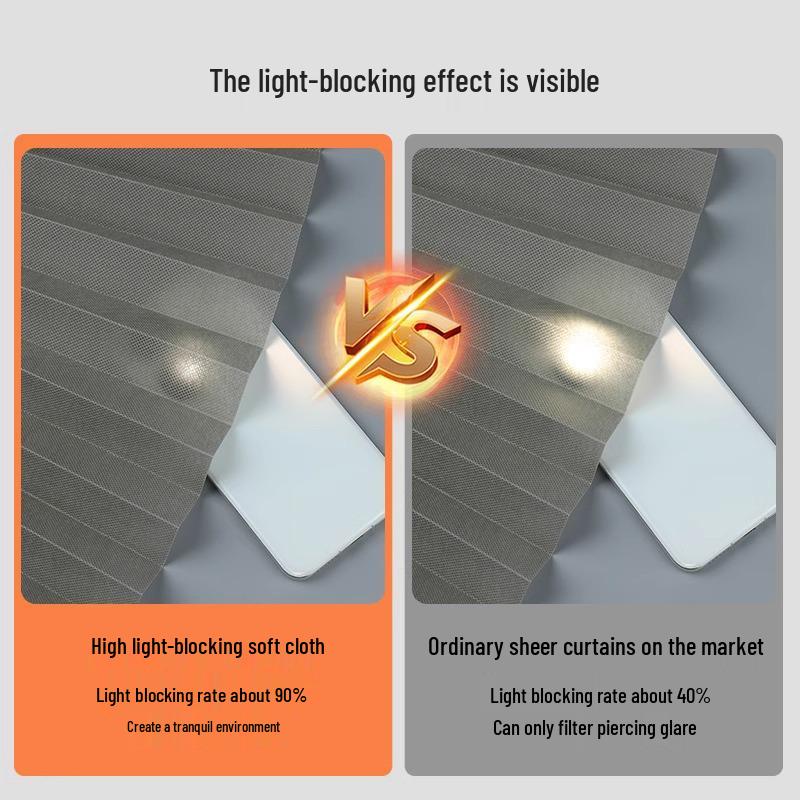 Blackout Heat-Insulating Curtains for Sunroom and Bedroom Windows