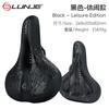 Ultra Soft Bike Saddle With Extra Padding Shock Absorption Mountain Road Cycling Comfort