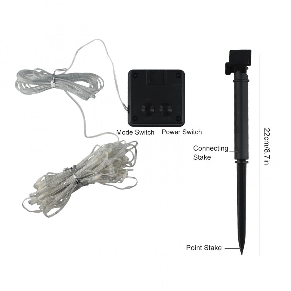 Ed Light Garden Sunshade Umbrella Light Strip Ribs