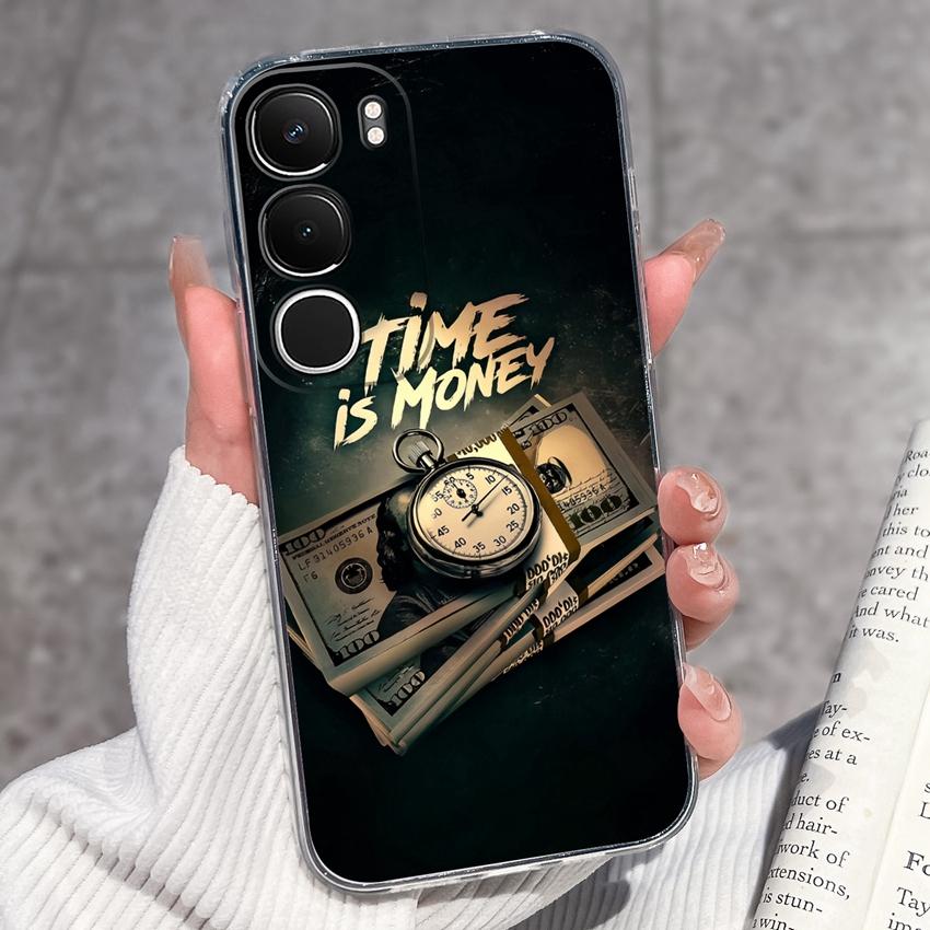 Cute Casing For Vivo Y19s Y19 Y17s Y17 Y16 Y15 Y13 Y12 Y11 Phone Covers Cute Penguin Frog Housing Clear TPU Non Slip Silicone Soft Shell For Vivo Case