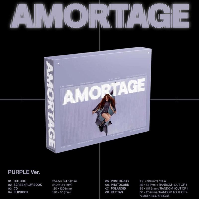 

JISOO (JISOO) - JISOO Mini Album [AMORTAGE] EXCLUSIVE EDITION [PURPLE Ver.]