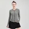 Women's Lightweight Breathable Sun Protection Yoga Jacket - Slimming, Anti-UV, Cool Fitness Top