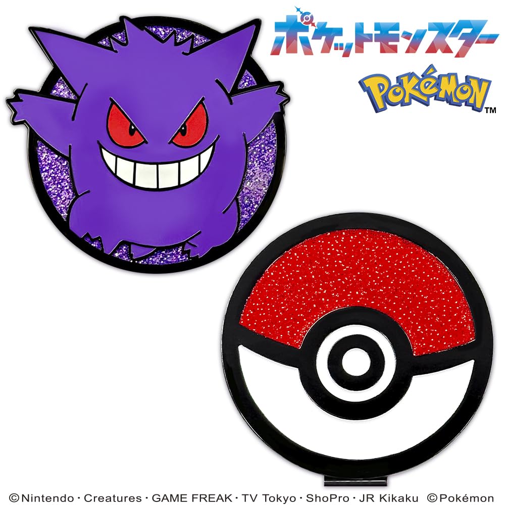 Pokemon Golf Marker BIG Size Clip Type Magnet Licensed Product (Gengar)