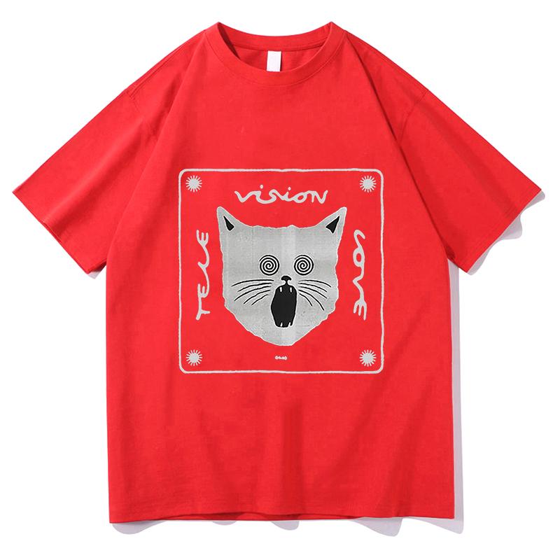 

Of Monsters and Unisex Television Love T-shirt Summer Cotton Short Sleeve Tshirts for Male Loose Women Unisex T Shirts Graphic Clothes S