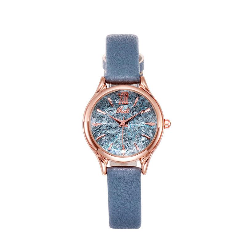 Simple Scale Women'S Watch Academic Style Literary Women'S Watch Fashion Trend Women'S Casual Watch
