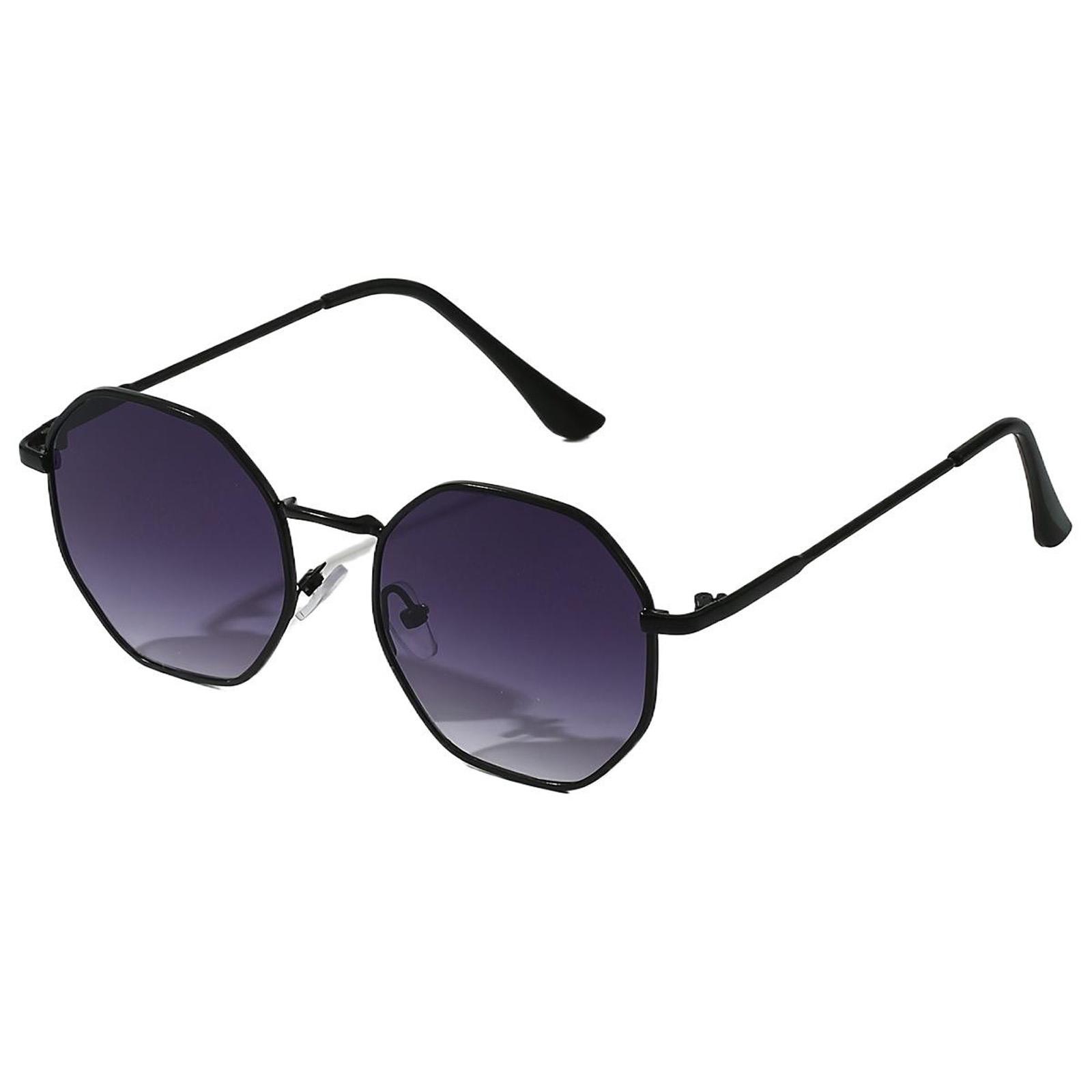 

Advanced Unisex Sunglasses, Retro Large Frame Sunglasses, Flat Mirror One Size