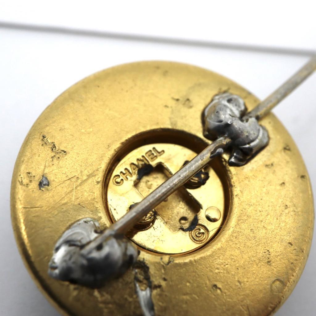 Used CHANELBrooch Gold Plated Women
