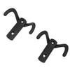 6 Pcs Double Prong Hook Wall Mounted Zinc Alloy Heavy Duty Dual Prong Hook for Coat Robe Scarf