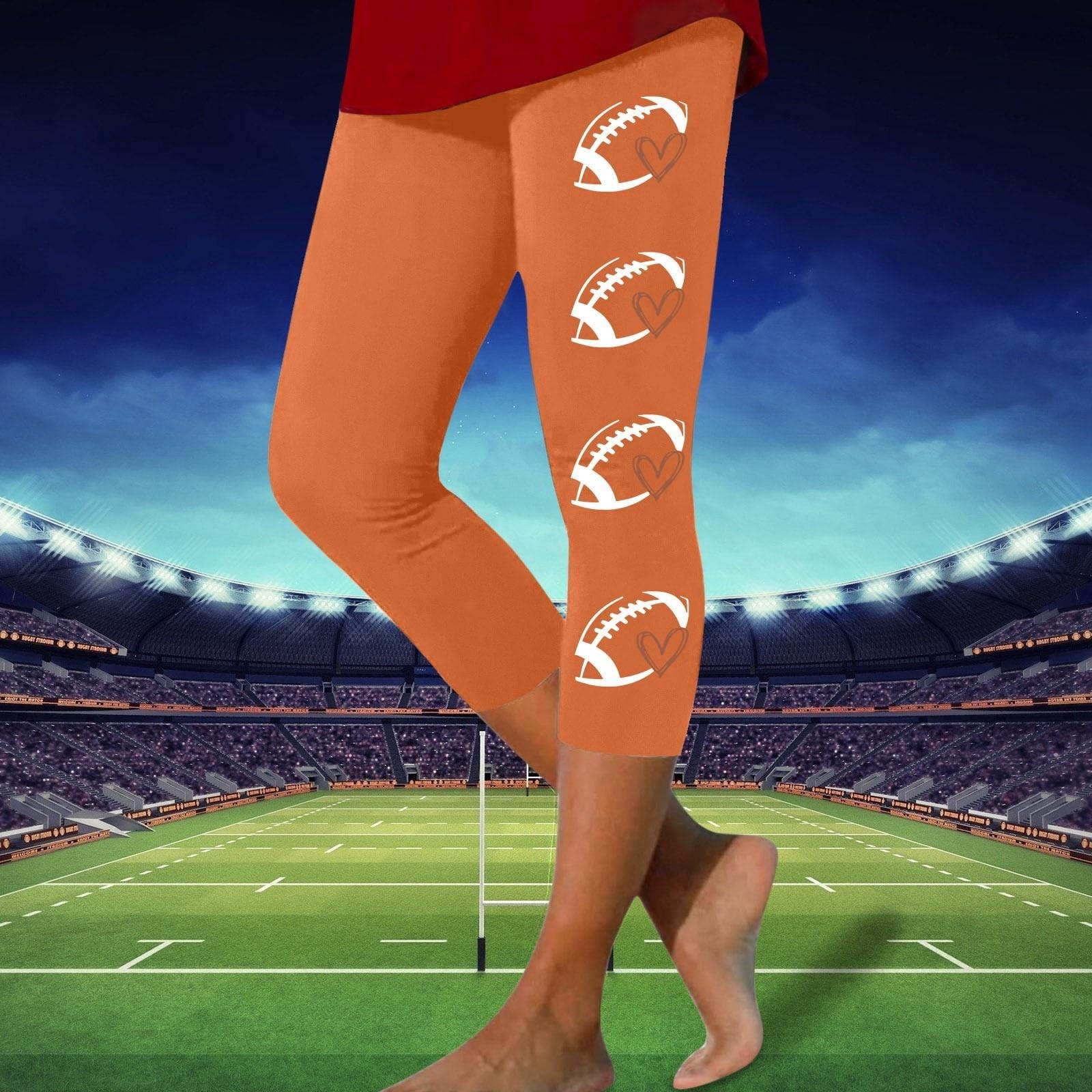 Женская мода повседневная верхняя одежда брюки с принтом 3/4 брюки M белый — фото 6