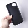 Suitable for Apple Phone Case Side Groove Leather Case, PC Material, Iphone14 Protective Case, Anti-drop Two-in-one 16pro