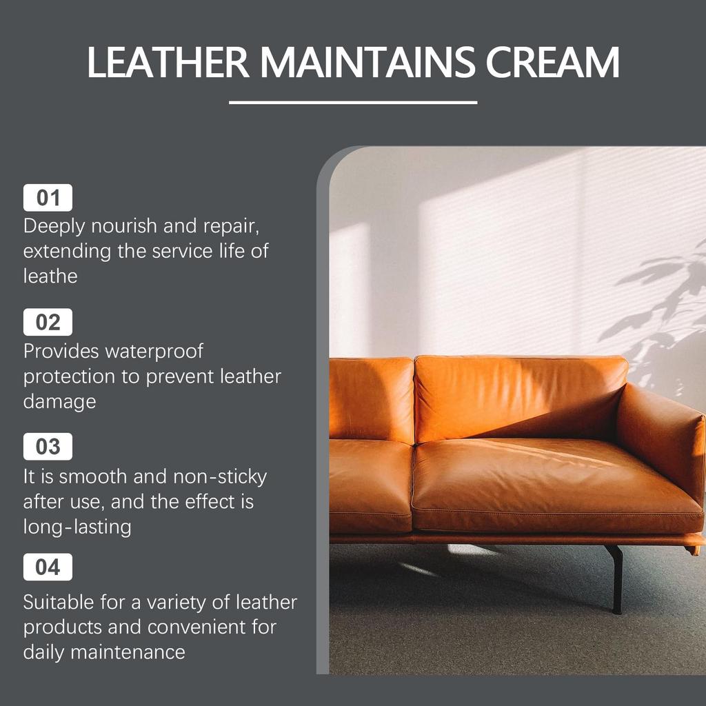 Leather Repair Cream Leather Care Cream Sofa Car Seat Multifunctional Leather Repair Cream
