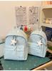 Schoolbag Korean version student schoolbag versatile retro embroidered letter backpack high school ins Japanese junior high school backpack female