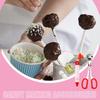 Sada na pečení Cake Pop Opakovaně použitelná sada na výrobu lízátek Zábavná sada na zdobení Cake Pop Potřeby pro Cake Pop na Svatby Narozeniny