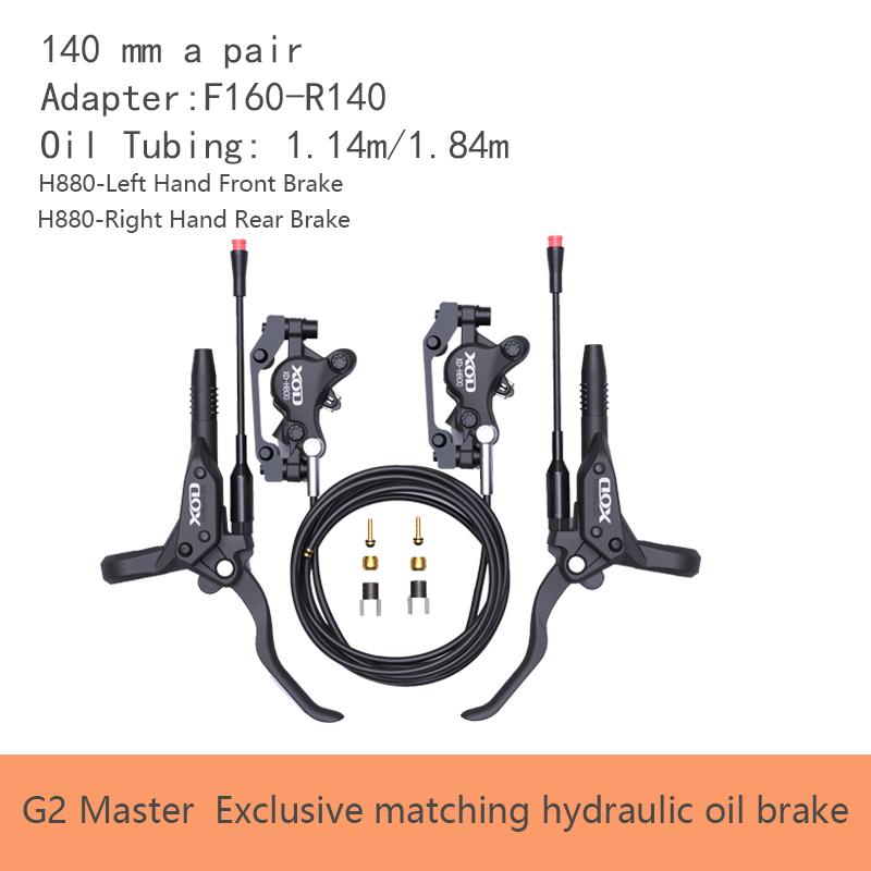 XOD H800/H880 Electric Scooter Hydraulic Disc Brake for KUKirin G2 MAX G2 Master Multiple Models Electric Scooter Brake