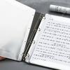 A4 Sheet Music File, 40 Pages, Loose-Leaf, Thick, Music Score Holder, Music Case with Rings, Large Capacity, 180 Page Spread, Anti-Reflective, Sheet