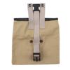 Outdoor Foraging Bag Oxford Cloth Fruit Picking Bag Waist Hanging Tool Pouch Garden Vegetable Storage Pouch Khaki