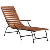 Day and Night - Day and Night Solid Acacia Wood Garden Lounger