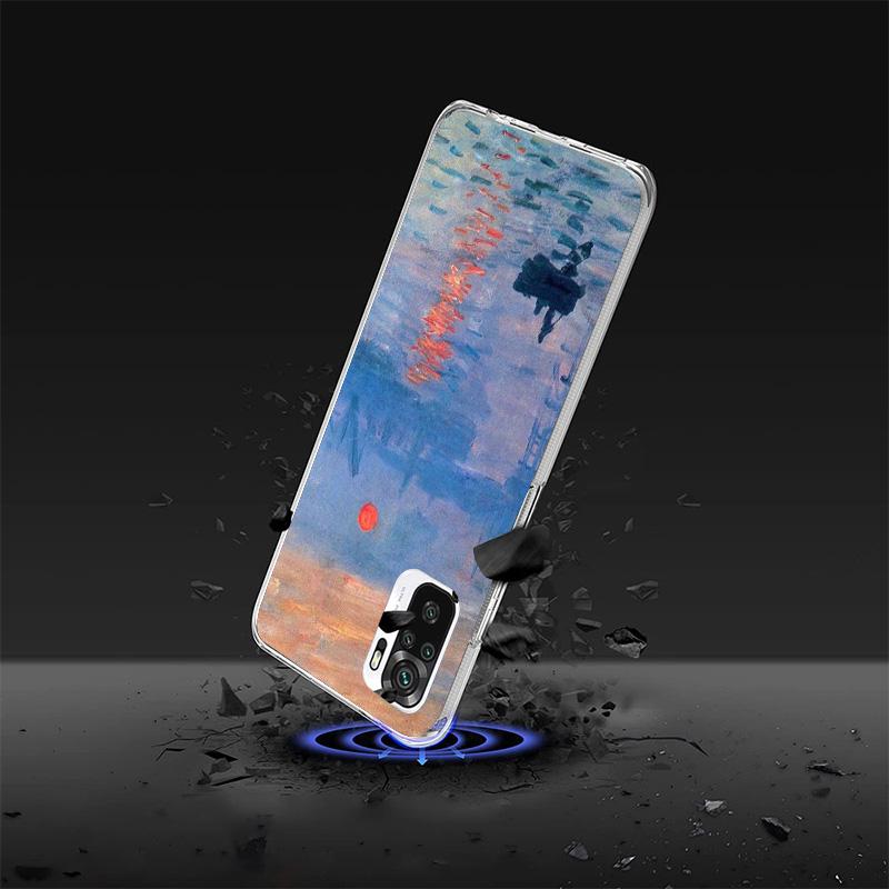 Claude Monet Garden Lotus Bridge Phnoe Case for Phnoe Case for Xiaomi Redmi Note 15 14 14S 13 Pro Plus 12 12S 11S 11E 10S 10 11T