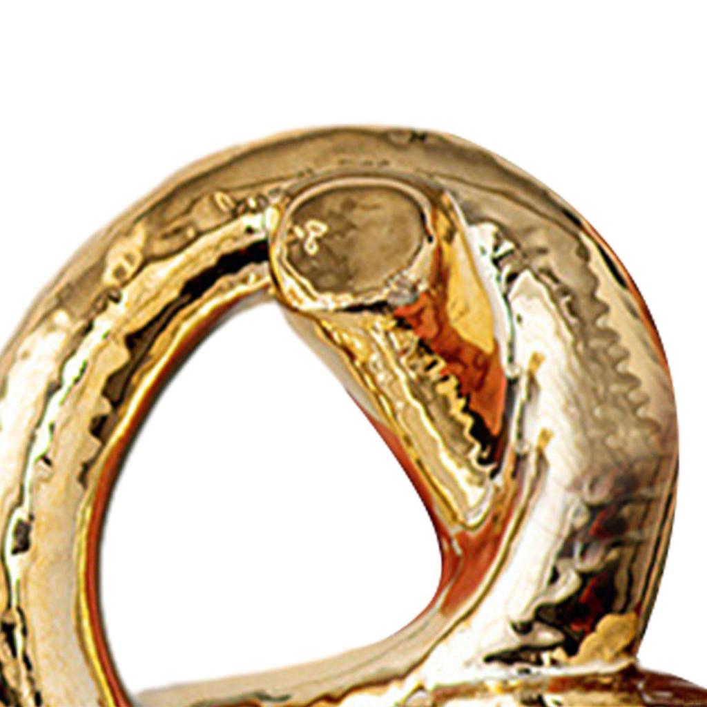 Umělecká socha uzlu pro bytovou dekoraci - elegantní akcentový kus do obývacího prostoru