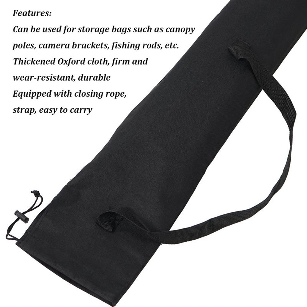 Oxford Waterproof Storage Bag Case Fishing Rod Bags Fishing Gear Organizer Fish Pole Tools