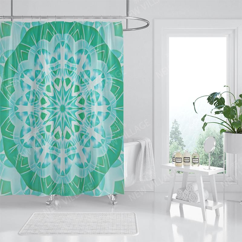 Mandala Corturi de duș din material impermeabil Accesorii pentru perdea de baie Perdea de baie 180x200cm 240*200cm decorațiune boho vintage