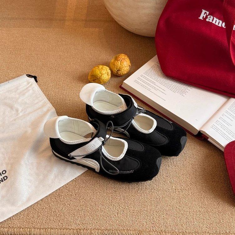 

Женские лоферы Спортивная обувь Летние новые балетки Кроссовки Повседневные сандалии Обувь для бега Ретро Балетки для ходьбы Mujer Zapatos 40 чёрный