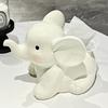 Black White Ceramic Tissue Box Elephant Paper Box Kitchen Dining Table Napkin Box Living Room Coffee Table Decoration Ornaments