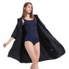 Quick-Dry Surf & Dive Change Robe: Zippered, Absorbent Beach Towel Poncho