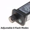 1 Set Eu/Uk/Us Plug Switch Adapter Waterproof Laser Lighting Power Supply Ac 220V To 31/30/18/4.5V Dc 8 Functional Selv Led Lamp