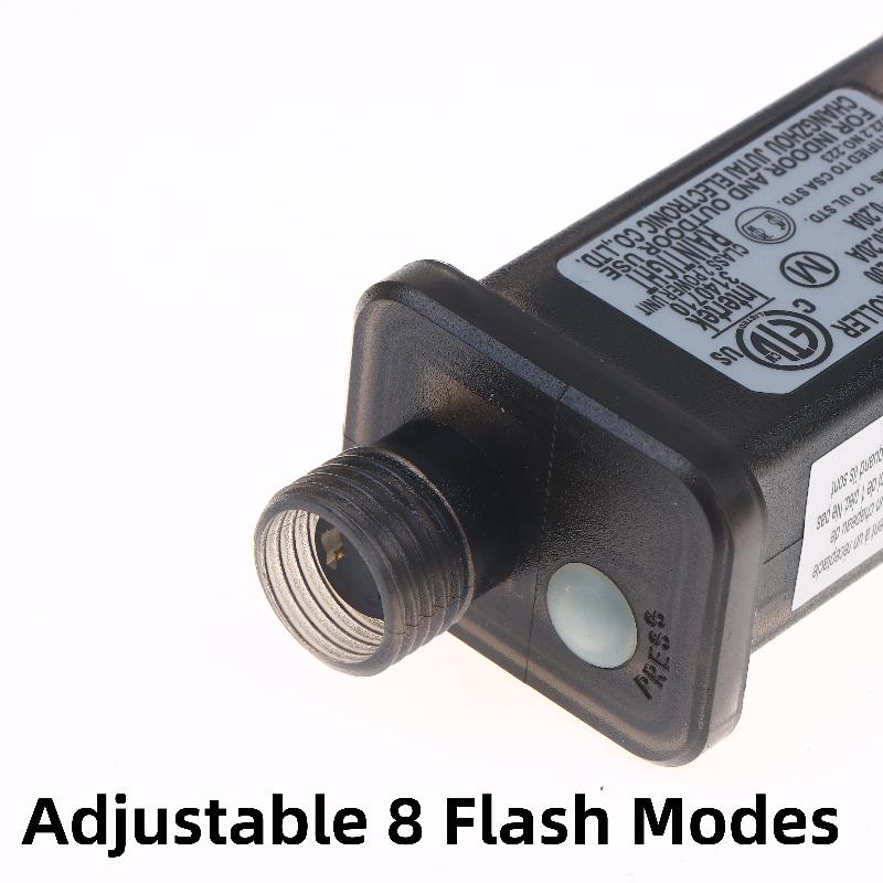 1 Set Eu/Uk/Us Plug Switch Adapter Waterproof Laser Lighting Power Supply Ac 220V To 31/30/18/4.5V Dc 8 Functional Selv Led Lamp
