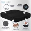 Office and Car Chair Cushion - Ergonomic and Orthopedic Memory Foam Cushion