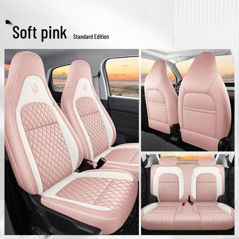 Leapmotor T03 Cartoon Seat Covers - Full Coverage, 22 Models, All-Season Universal Fit.