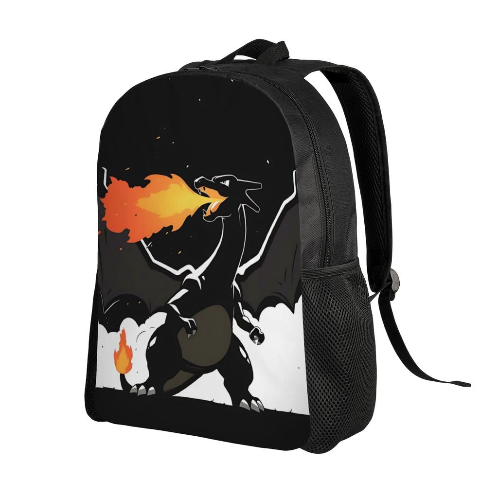 Fashion Backpacks Pokemon Backpack Daypack Charizard Mochila Travel Large Capacity Rucksack