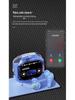 Air Max Transparente Bluetooth-Ohrhörer: Kabellose In-Ear TWS mit Touchscreen-Display & Noise Cancelling für Gaming
