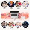 Butterfly Garden Xl Gaming Mouse Pad Nonslip Rubber Base Stitched Edge Waterproof Desk Mat For Pc Laptop Gamer Office Computer Accessories C927143