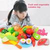 Fruit Vegetable Pretend Play Cooking Toys Children's Kitchen Toys Simulation Food Kitchen Toy