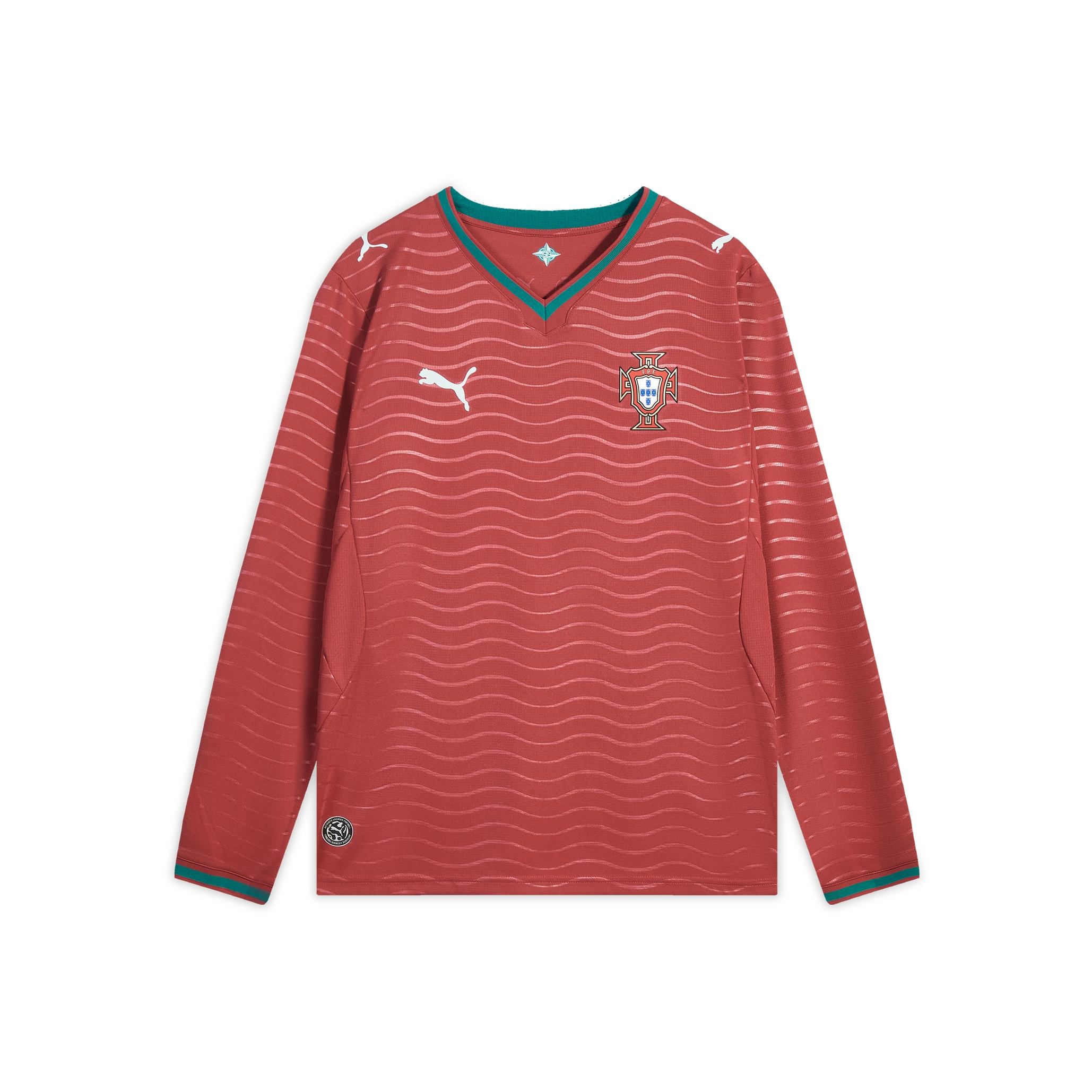 PUMA Portugal 2026 Long Sleeve Home Replica Jersey Soccer Jersey Men s 783279-01 L